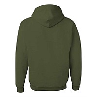 Jerzees Nublend Hooded Sweatshirt Military Green S