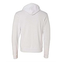 Bella Canvas Unisex Sponge Fleece Hoodie White M