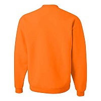 Jerzees Nublend Crewneck Sweatshirt Safety Orange S