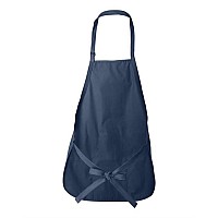 Liberty Bags Adjustable Neck Strap Apron Navy One Size