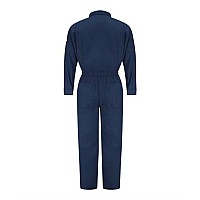 Bulwark Womens Premium Coverall Nomex Iiia 45 Oz Navy Xl