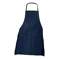 Liberty Bags Twopocket Butcher Apron Navy One Size