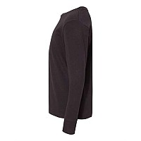 Lat Youth Fine Jersey Long Sleeve Tee Black L