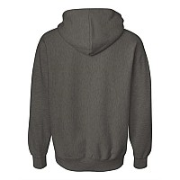 Weatherproof Cross Weave Hooded Sweatshirt Charcoal L