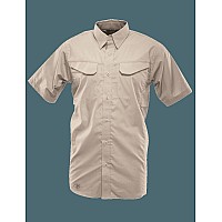 Ultralight Field Shirt Short Sleeve Khaki Mens Poly Cotton Xs