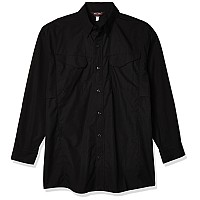 Ultralight Field Shirt Long Sleeve Black Mens Poly Cotton Sl