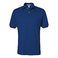 Jerzees Spotshield 5050 Sport Shirt Royal M