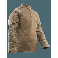 14 Zip Winter Combat Shirt Long Sleeve Multicam Mens Poly Cotton Ll