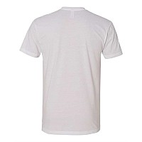 Next Level Sueded Short Sleeve Crew White L