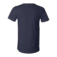 Bella Canvas Unisex Jersey Vneck Tee Navy Xs