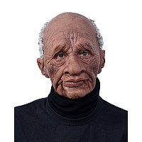 Zagone Grandpappy Mask Wrinkled Old Brown Man