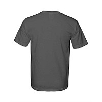 Bayside Usamade 100 Cotton Short Sleeve Tshirt Charcoal S