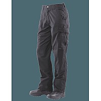 St Cargo Pants Black Mens Poly Cotton W30