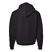 Hanes Ecosmart Hooded Sweatshirt Black M