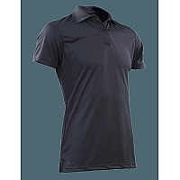 Performance Polo Short Sleeve Charcoal Womens Polyester L