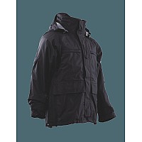 Le Parka Black Mens 3Layer Windproof Waterproof Breathable Material 2Xll