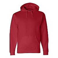 J America Premium Hooded Sweatshirt Red S