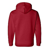 J America Premium Hooded Sweatshirt Red S