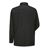 Red Kap Ripstop Long Sleeve Shirt Long Sizes Black Xlt