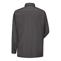 Red Kap Ripstop Long Sleeve Shirt Charcoal S