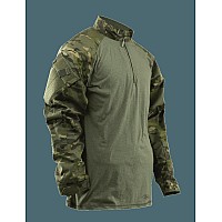 14 Zip Combat Shirt Long Sleeve Multicam Tropical Mens 5050 Nyco Xll