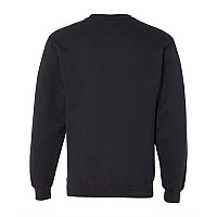 Fruit Of The Loom Sofspun Crewneck Sweatshirt Black S