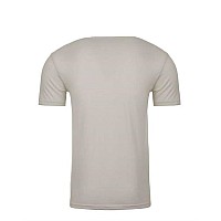 Next Level Premium Fitted Sueded Vneck Tshirt Sand S