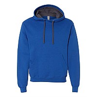 Fruit Of The Loom Sofspun Hooded Sweatshirt Royal Xl