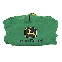 John Deere Little Boys Toddler Jd Logo Fleece Hoodie Green 2T