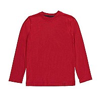 French Toast Boys Long Sleeve Crewneck Tee Tshirt T Shirt Red 10 Us