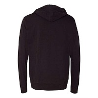 Independent Trading Co Lightweight Hooded Pullover Tshirt Black M