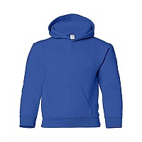 Gildan Heavy Blend Youth Hooded Sweatshirt Royal M