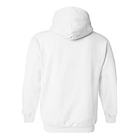 Gildan Heavy Blend Hooded Sweatshirt White Xl