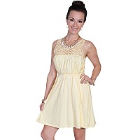 Yellow Dress Wcord Tie