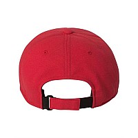 Flexfit 110 Minipiqu Cap Red Adjustable