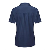 Red Kap Womens Performance Knit Flex Series Pro Polo Navy S