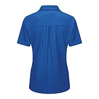 Red Kap Womens Performance Knit Flex Series Pro Polo Royal Xl