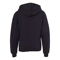 Independent Trading Co Youth Midweight Hooded Sweatshirt Black S