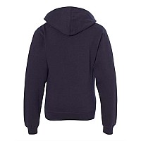 Independent Trading Co Youth Midweight Hooded Sweatshirt Navy S