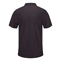 Red Kap Performance Knit Flex Series Active Polo Black L