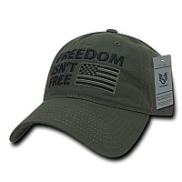 Relaxed Graphic Cap Freedom Isnt Olive