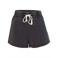 Boxercraft Womens Enzymewashed Rally Shorts Charcoal L