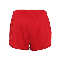 Augusta Sportswear Womens Accelerate Shorts Red L