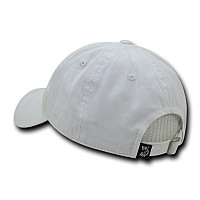 Relaxed Graphic Cap Small Usa Flag White