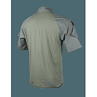 14 Zip Combat Shirt Short Sleeve Odg Mens Poly Cotton Xlr