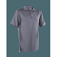 Performance Polo Short Sleeve Steel Grey Mens Polyester Xl