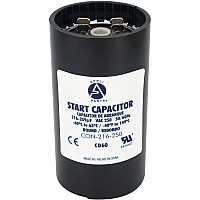 Appli Parts Motor Start Capacitor 216259 Mfd Microfarads Uf 250 Vac Universal Fit For Electric Motor Applications 134 In Wid