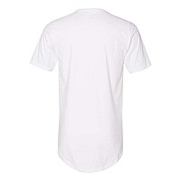 Next Level Cotton Long Body Short Sleeve Crew White S