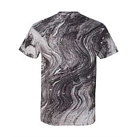 Dyenomite Marble Tie Dye Tshirt Black M