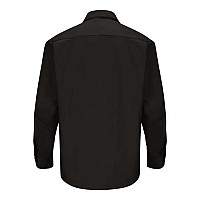 Red Kap Long Sleeve Automotive Crew Shirt Black M